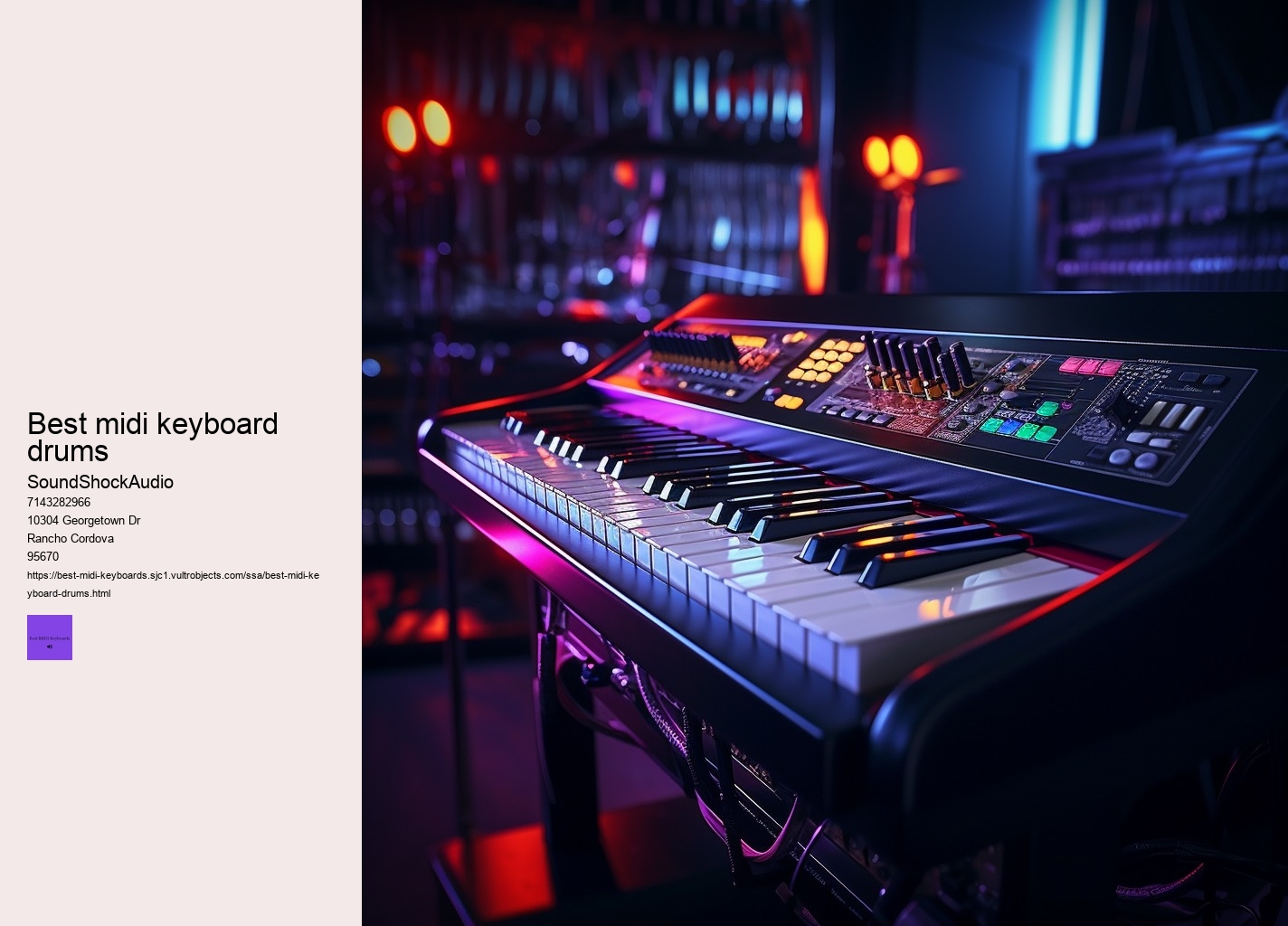 best midi keyboard for organ