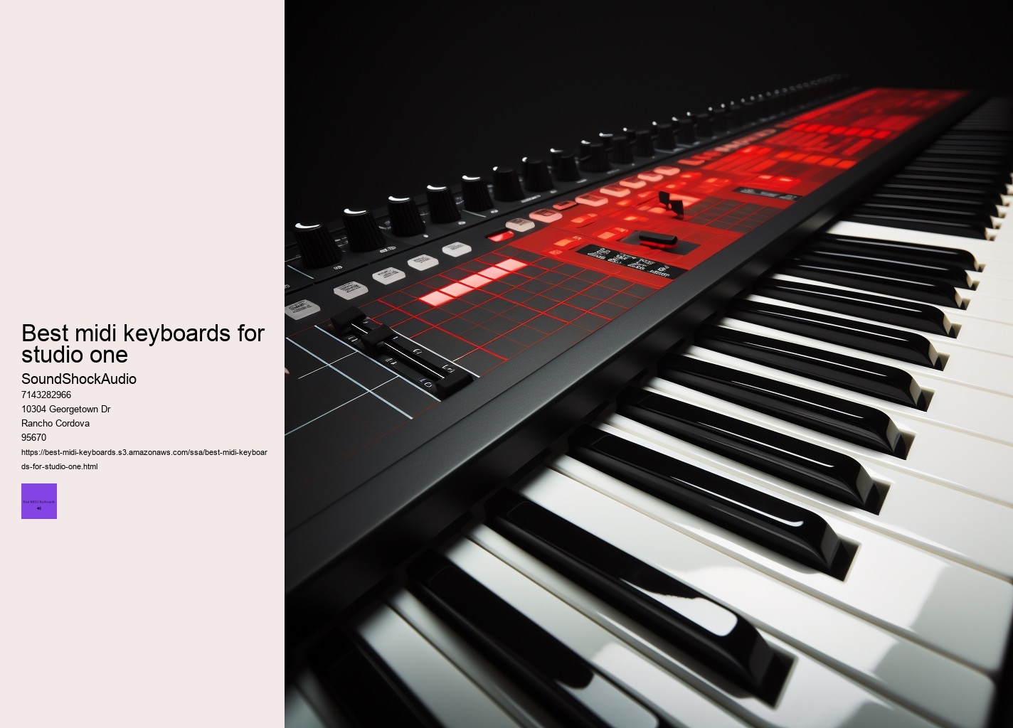 best midi keyboards for studio one